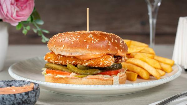 Burger Crispy de Pui